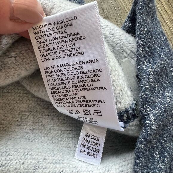 Tommy Bahama Men’s Crewneck Sweater Pullover Soft Heather Blue Navy Size Large - Picture 11 of 12